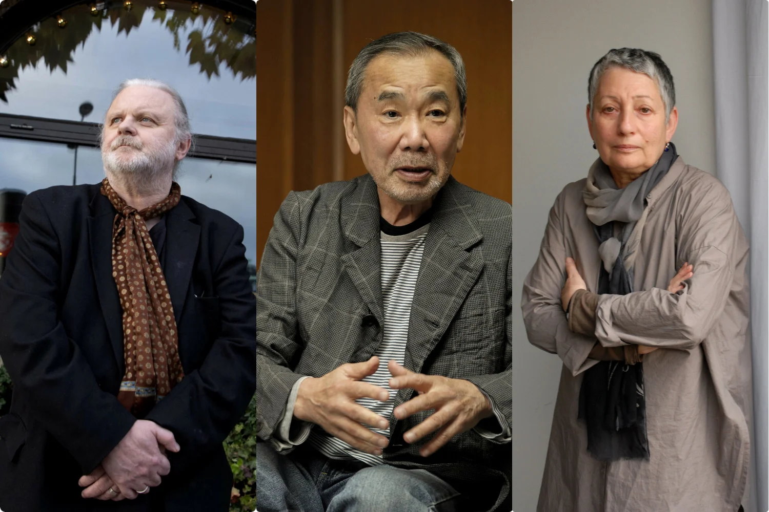 Jon Fosse, Haruki Murakami, Ludmiła Olicka