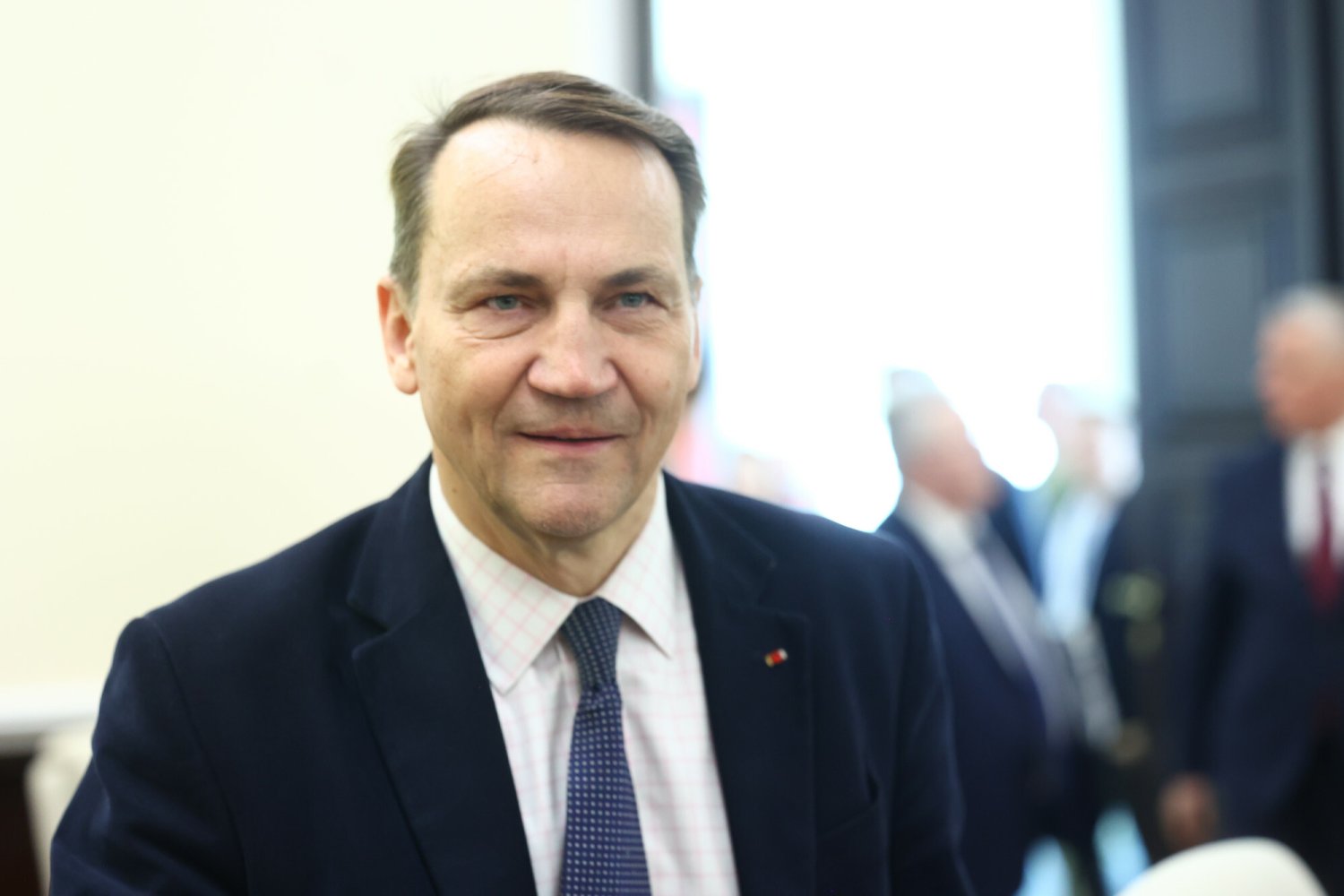 Zapytali Sikorskiego, czy zrobił... breloczek z Mentzena. Natychmiastowa riposta