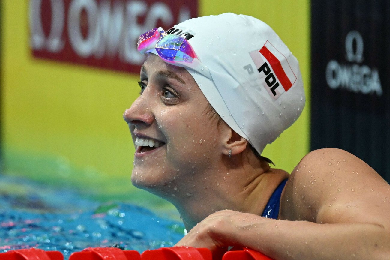 Katarzyna Wasick sięgnęła po srebrny medal pływackich MŚ na dystansie 50 metrów stylem dowolnym.