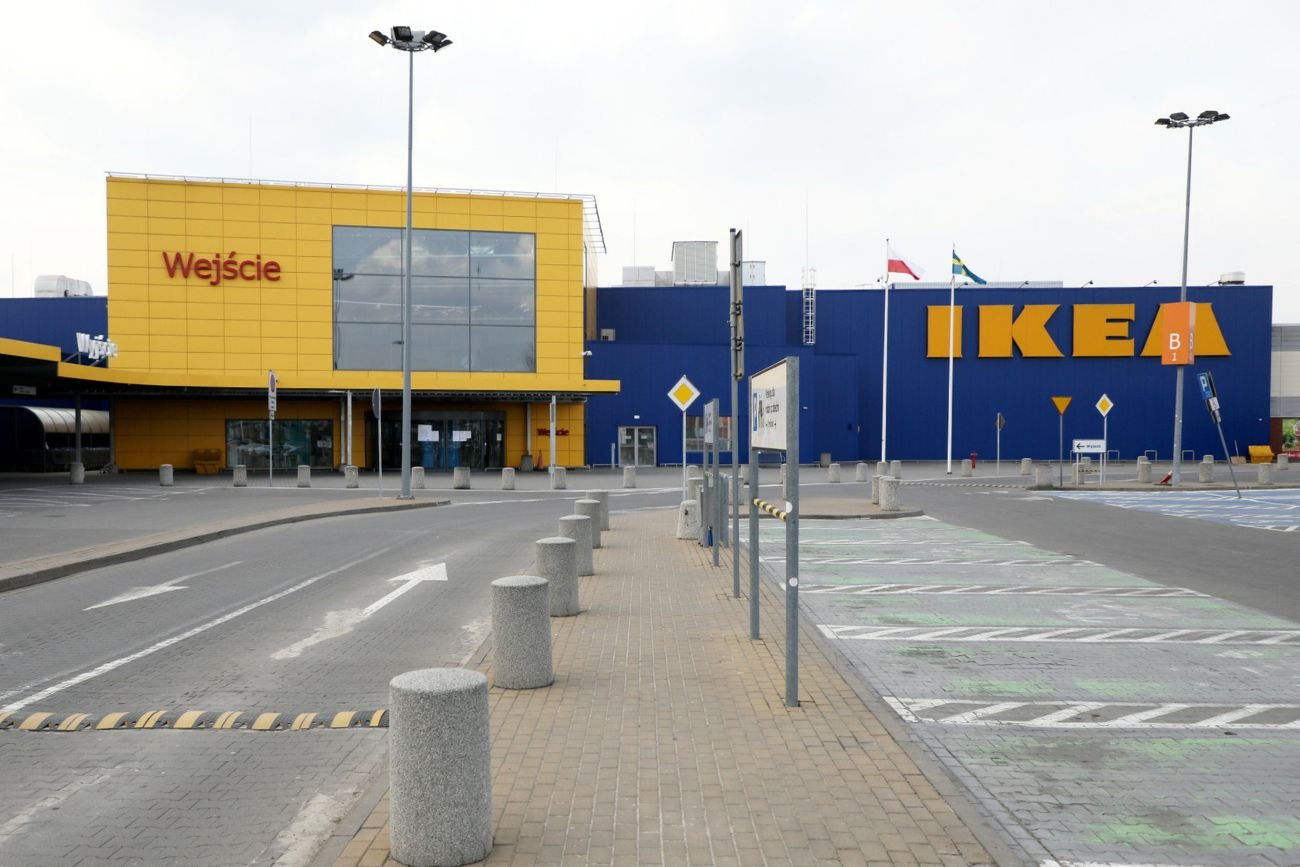 IKEA Targówek zamknięta po burzy. Wszystko przez awarię prądu