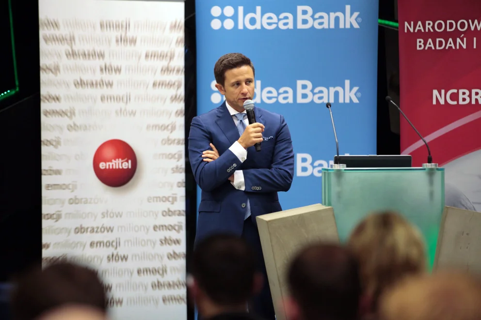 foto: Leszek Wiśniewski, Jarosław Augustyniak Prezes Idea Bank SA