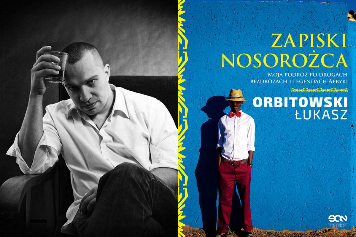 Łukasz Orbitowski i jego ostatnio wydana książka