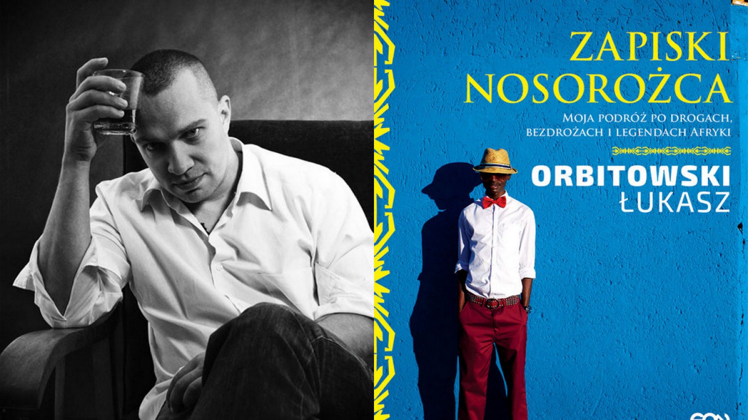 Łukasz Orbitowski i jego ostatnio wydana książka