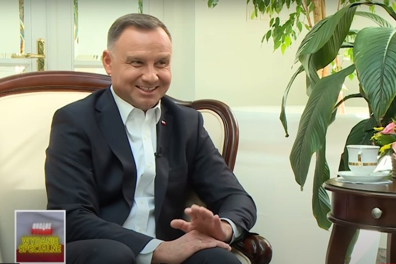 Andrzej Duda o Donaldzie Tusku: Wymiękł!