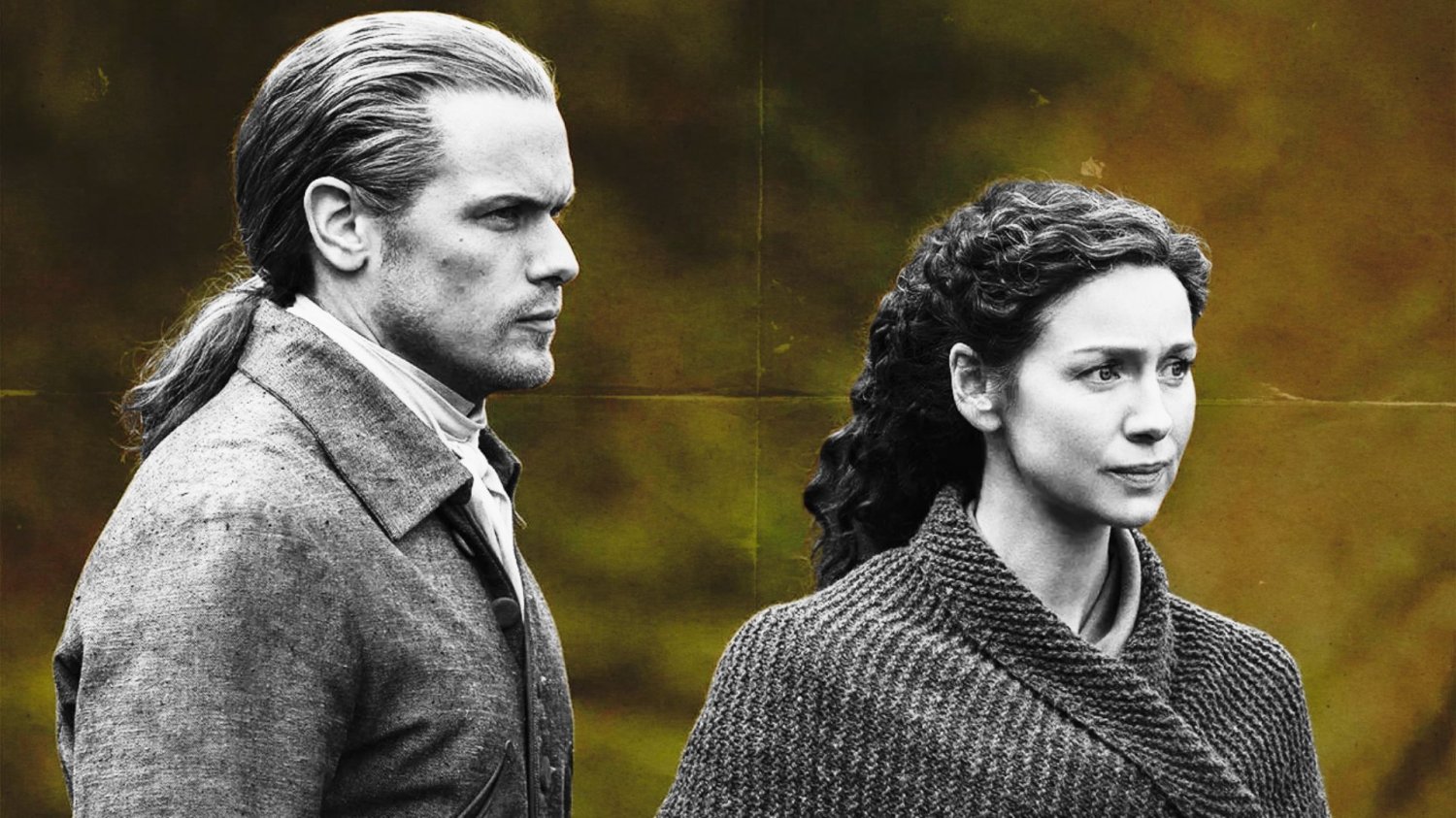 Jamie i Claire w Outlanderze