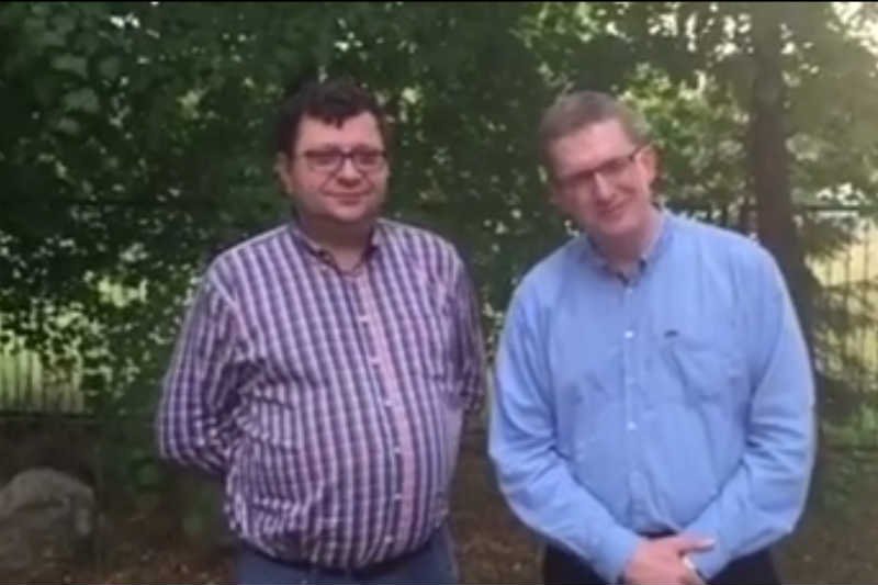 Zbigniew Stonoga i Grzegorz Braun zapowiadają wspólny projekt polityczny.