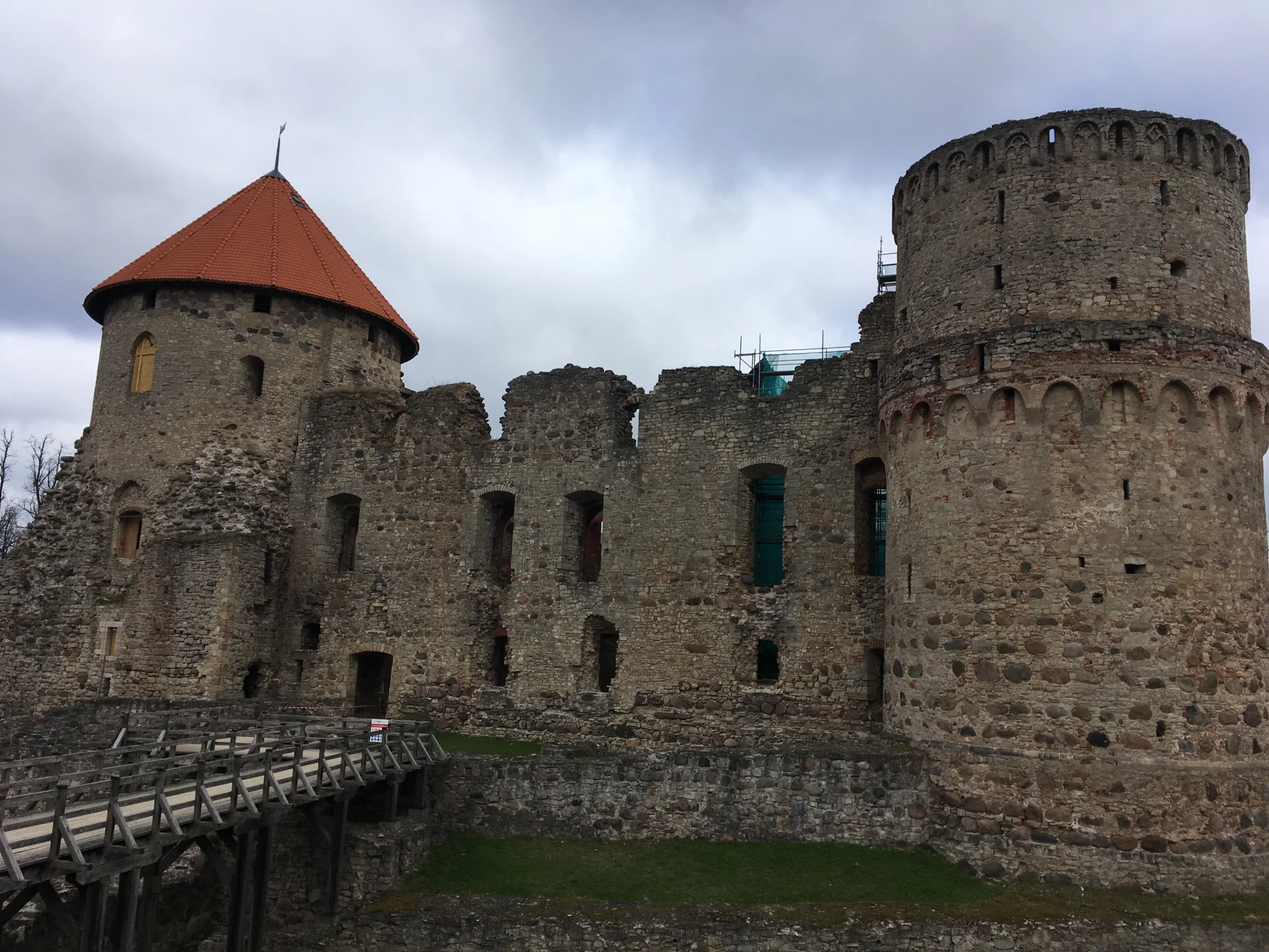 Zamek w Cesis.
