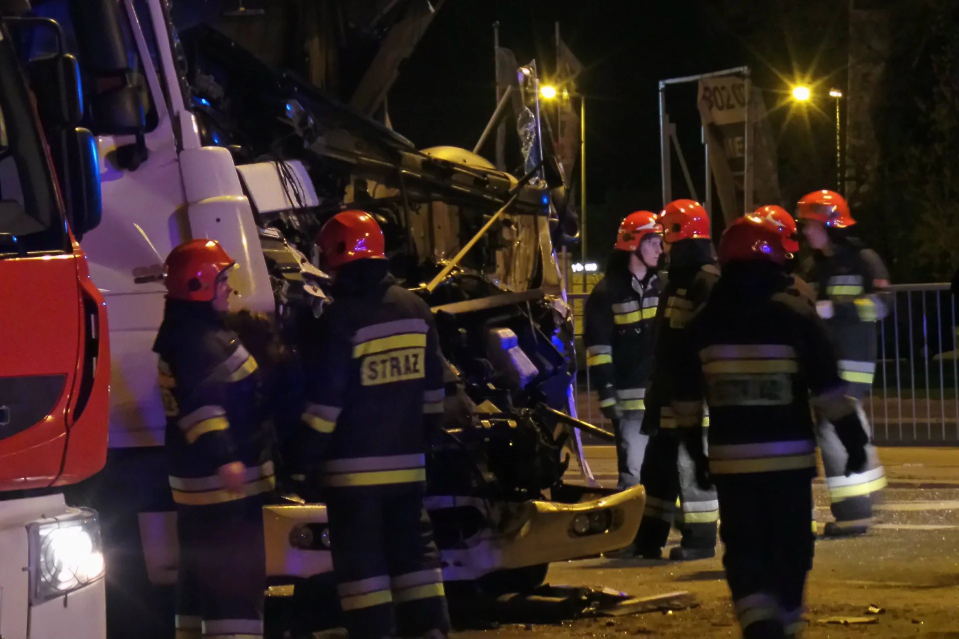 Na drodze S8 doszło do wypadku z udziałem kierowcy ciężarówki.