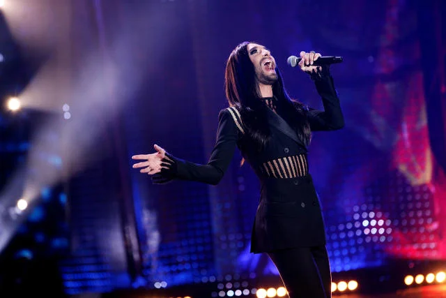 Conchita Wurst podczas występu na Eurowizji, stała się najbardziej rozpoznawalną twarzą imprezy na świecie.
