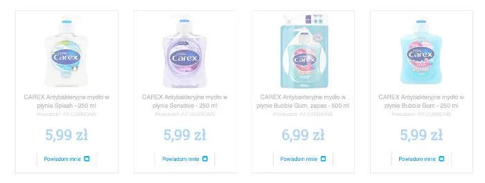 w internetowych aptekach po płynach do dezynfekcji ani śladu