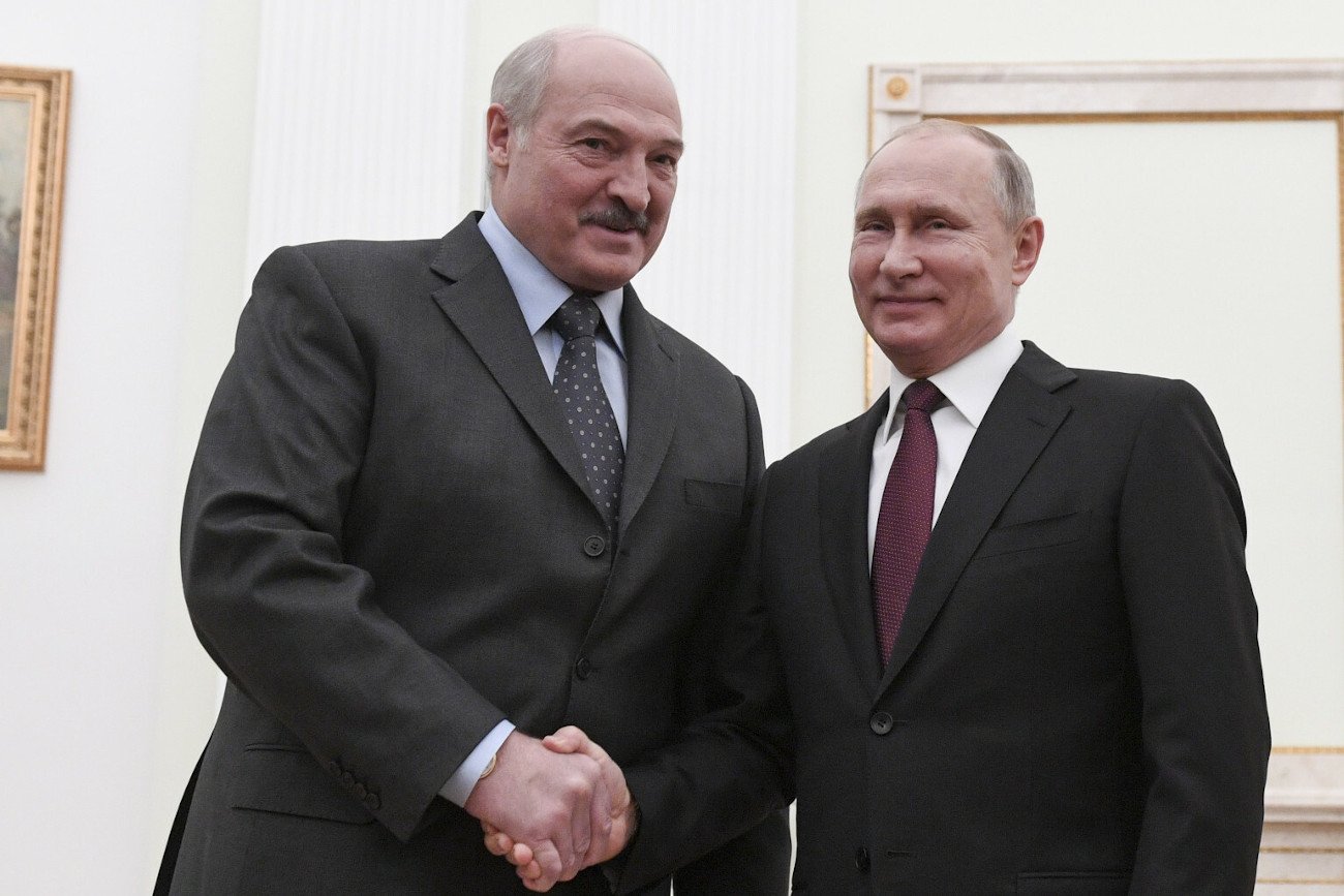 Alaksandr Łukaszenka, Władimir Putin