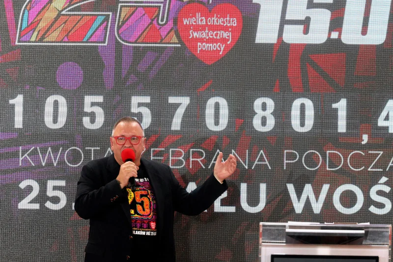 Wielka Orkiestra Świątecznej Pomocy zebrała w tym roku ponad 100 milionów złotych. Dzięki Polakom, nie sponsorom.