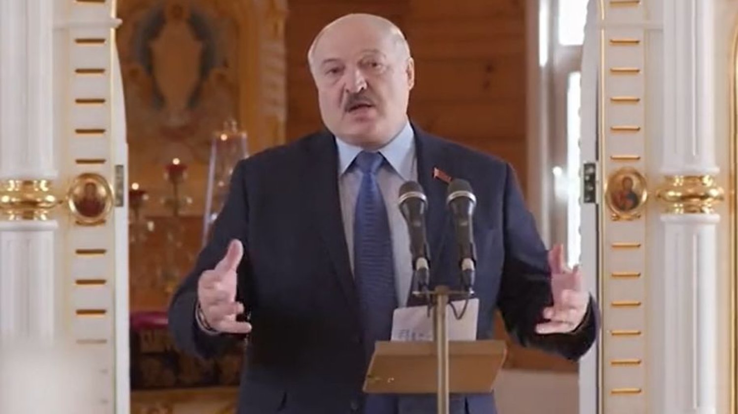 Alaksandr Łukaszenka z okazji Wielkiej Nocy wygłosił przemówienie, w którym zasugerował, że w Polsce i krajach bałtyckich brakuje soli i kaszy gryczanej.