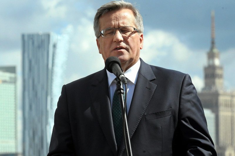 Bronisław Komorowski grozi aresztami wydobywczymi z czasów IV RP