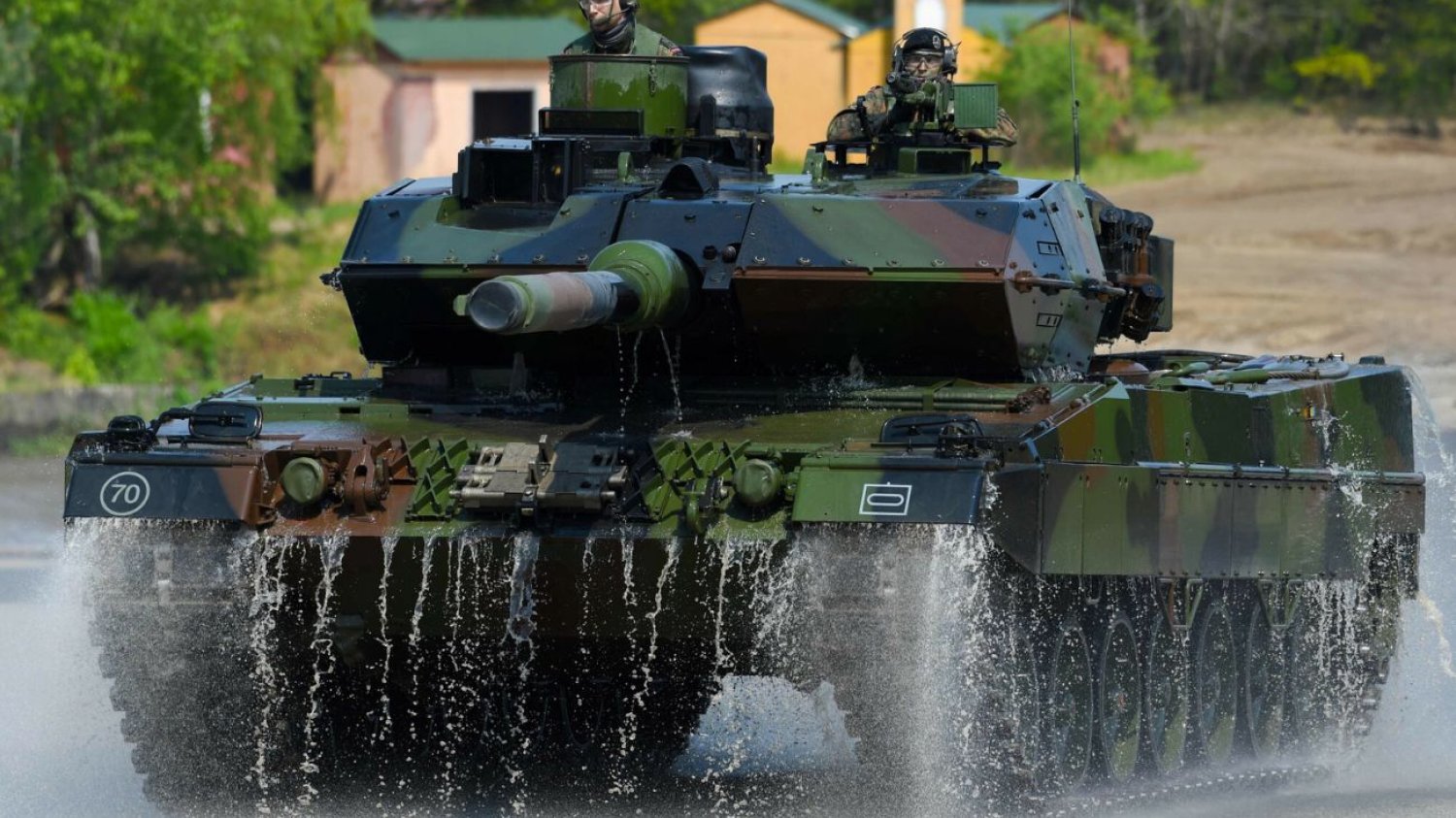 Czołg Leopard.