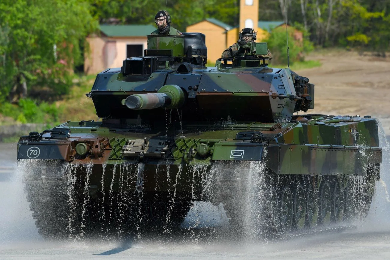 Czołg Leopard.