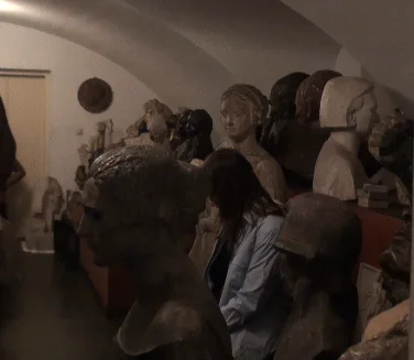 Zuzanna Janin "The WALK" - 1/8 episode of "Majka from the Movie", video installation