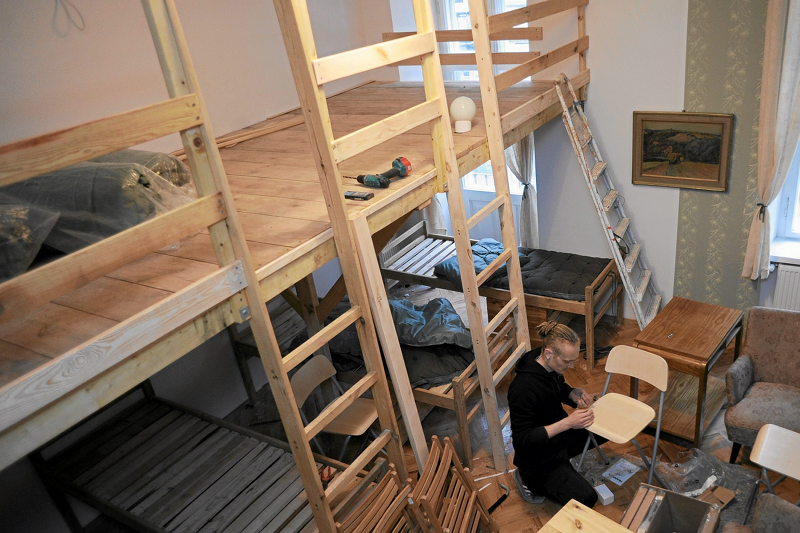 Dla wielu z nas hostele kojarzą się właśnie z takimi obrazkami.