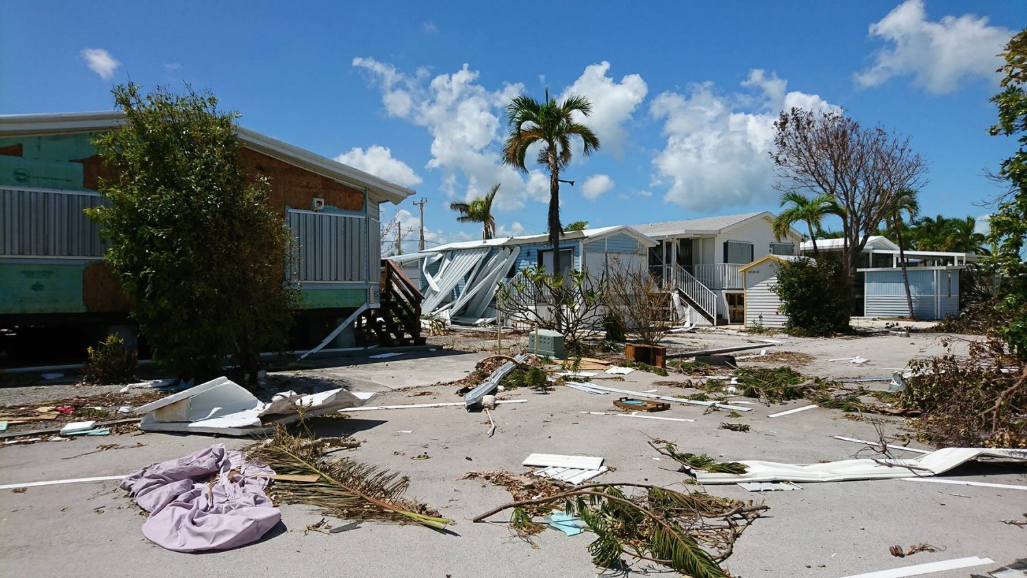 Key West Floryda 2017 po przejściu huraganu Irma