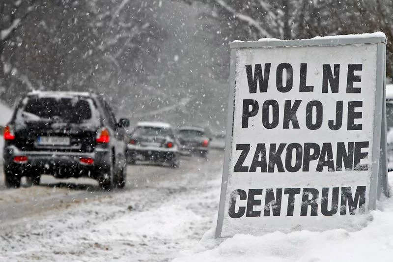 wjazd do Zakopanego