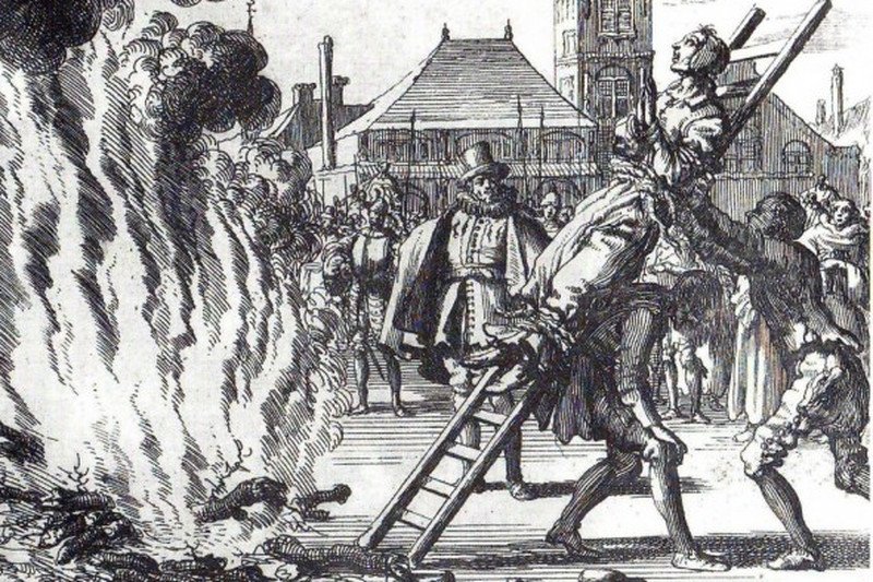 Katarzyna Weiglowa była pierwszą osobą, którą publicznie stracono za apostazję.