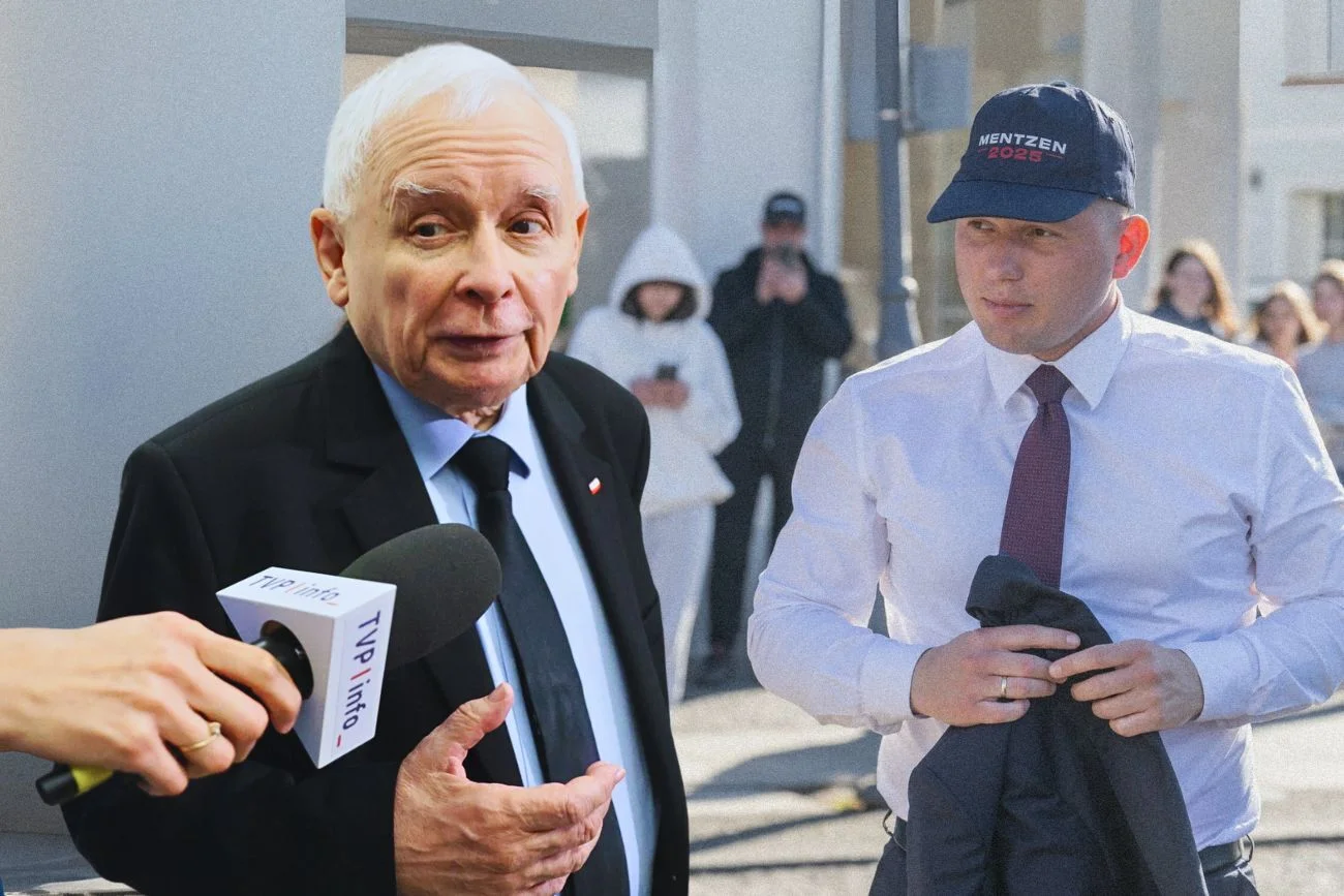 Kaczyński zapytany o poparcie Mentzena. Tak mówi o drugiej turze wyborów