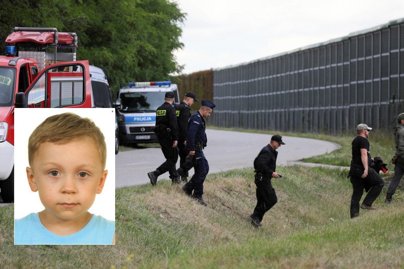 Służby szukają 5-letniego chłopca. Działania nastawione są na ratowanie życia.