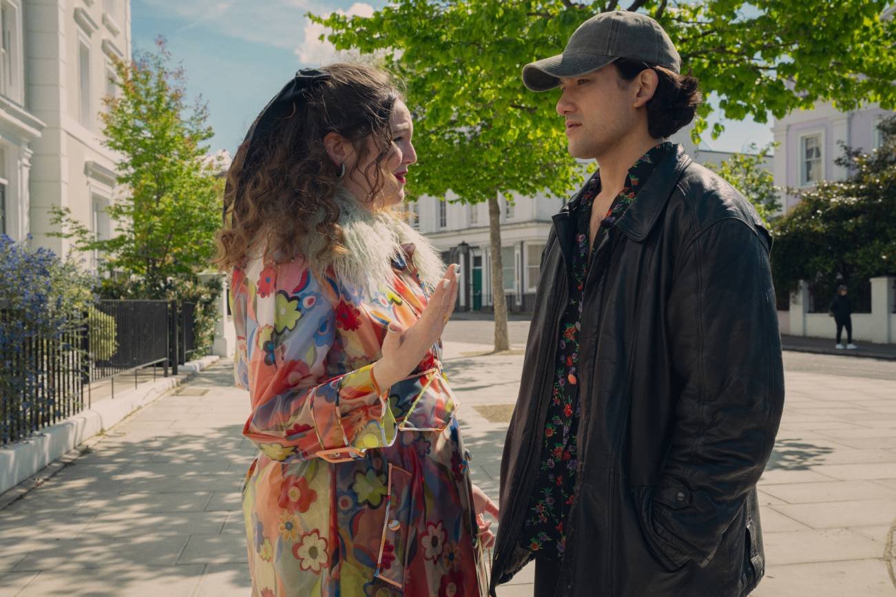 Kadr z serialu "Na całego".