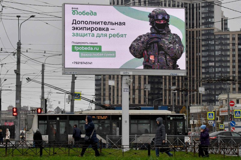 Kolejne zmartwienie Putina:  Większość Rosjan chce negocjacji z Ukrainą