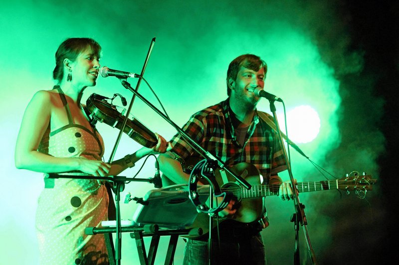 Paula i Karol na koncercie w ramach festiwalu Nowe Horyzonty we Wrocławiu, 2011 r.