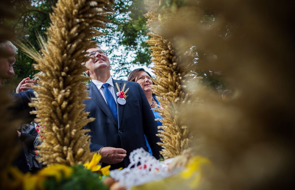 Dożynki Prezydenckie w Spale 16 września 2012 r. Fot. Lukasz Kaminski/Kancelaria Prezydenta RP