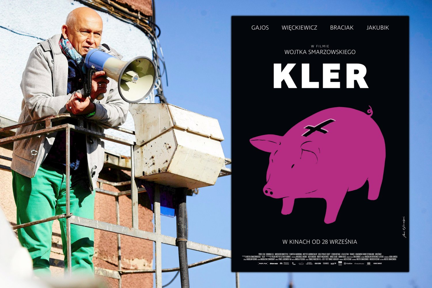 Andrzej Pągowski jest autorem artystycznego plakatu do filmu "Kler"
