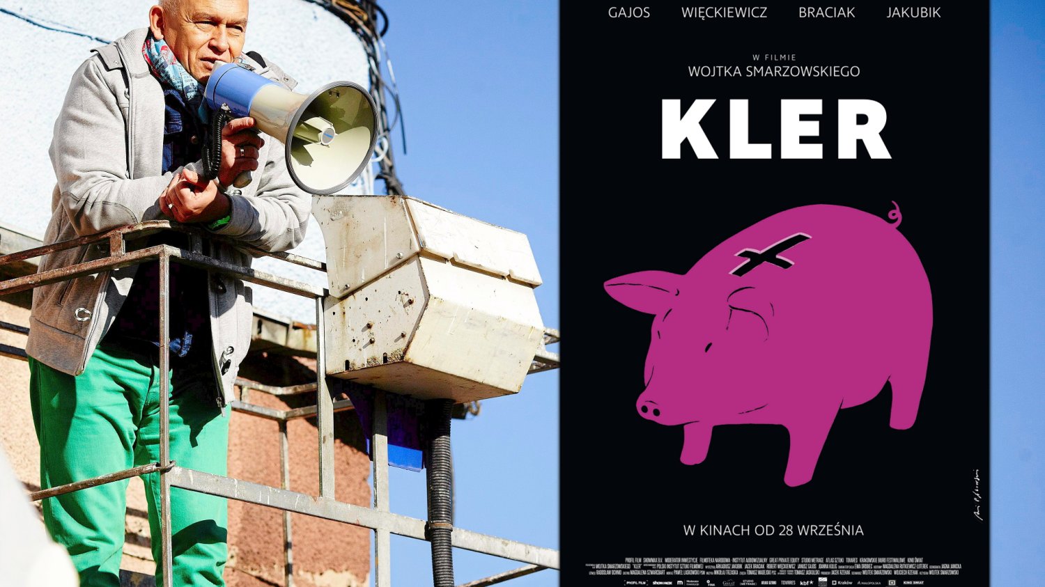 Andrzej Pągowski jest autorem artystycznego plakatu do filmu "Kler"