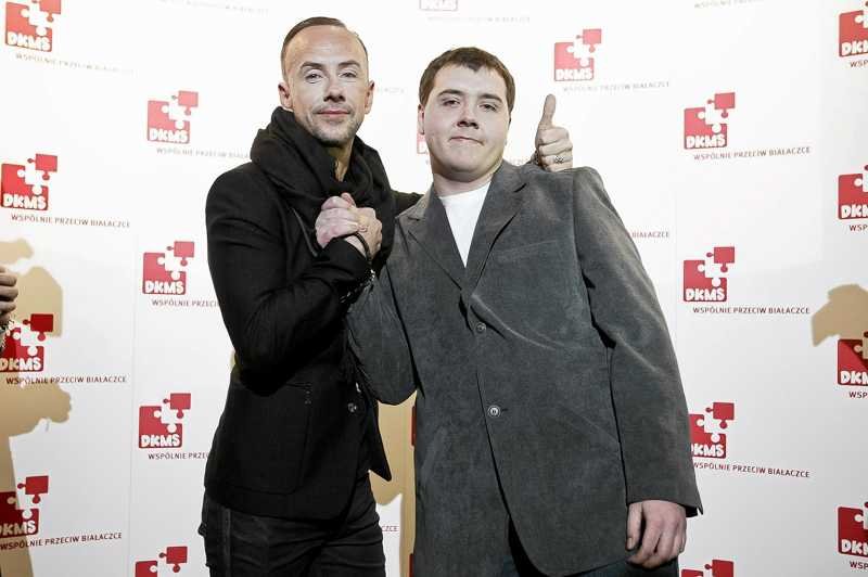 Adam "Nergal" Darski poznał dziś Grzegorza, swojego dawcę szpiku