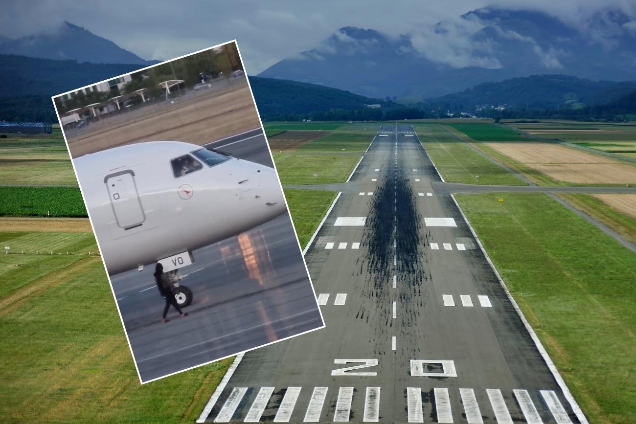 Turystka doprowadziła do skrajnie niebezpiecznej sytuacji na lotnisku