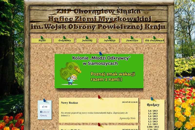 Na stronach ZHP z Myszkowa nie ma już zdjęć pokazujących instruktorów ze swastykami.