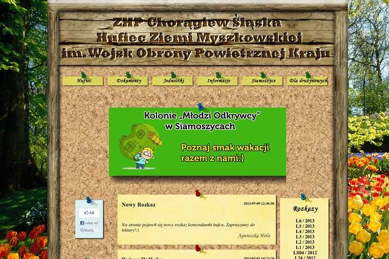 Na stronach ZHP z Myszkowa nie ma już zdjęć pokazujących instruktorów ze swastykami.