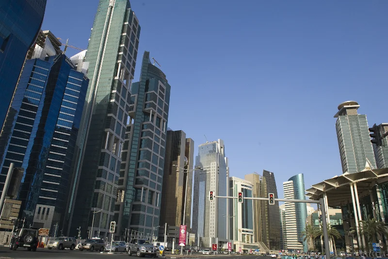 Doha, stolica Kataru, który państwa arabskie oskarżają o wspieranie terroryzmu.