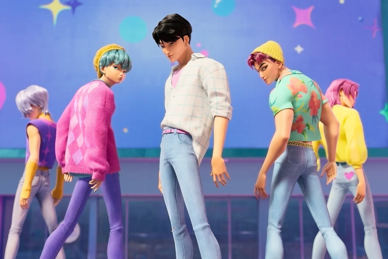 Saja Boys z filmu animowanego "K-popowe łowczynie demonów"