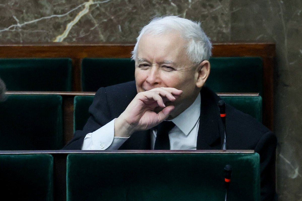 Jarosław Kaczyński w Sejmie