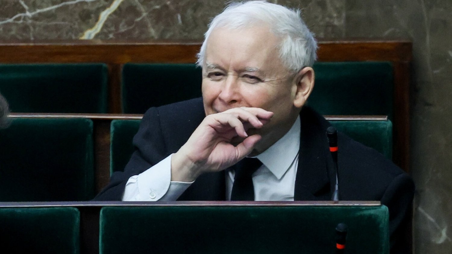 Jarosław Kaczyński w Sejmie