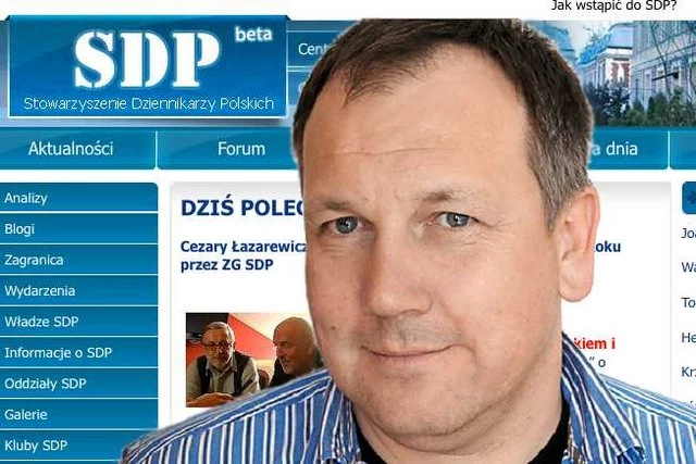 Autor tekstu o ojcu braci Kaczyńskich Cezary Łazarewicz z "Newsweeka". Czy zostanie "Hieną Roku"?