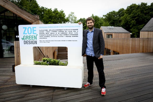 Krzysztof Herman, architekt krajobrazu i prezes mazowieckiego oddziału Stowarzyszenia Polskich Architektów Krajobrazu, organizatora ZOE Green Design.