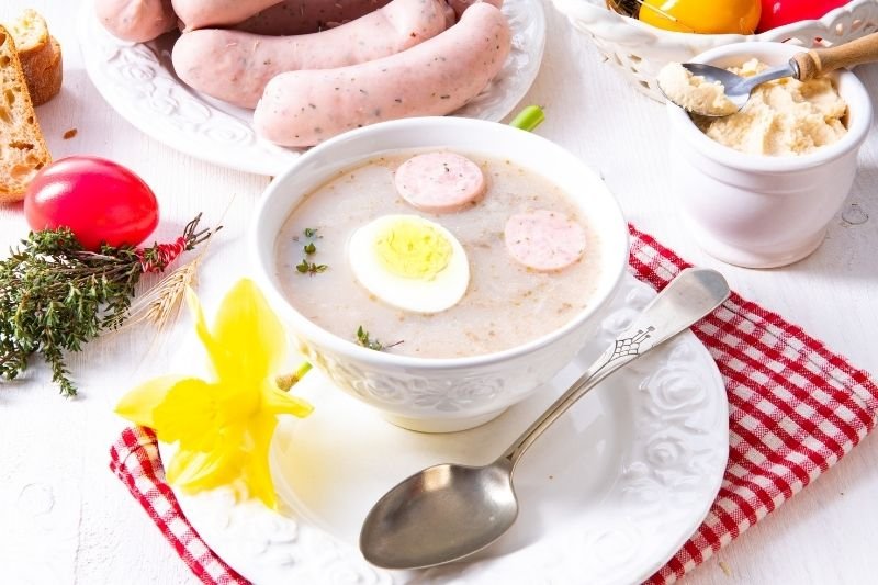 Żurek to wielkanocna zupa na zakwasie