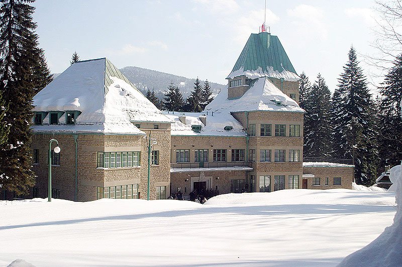 Plany tej prezydenckiej rezydencji w Wiśle Kancelaria Prezydenta opublikowała w internecie.