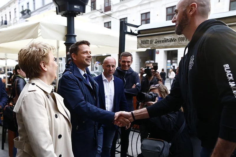Wizytę w Łodzi Rafał Trzaskowski może zapisać jako kolejny udany punkt w kampanii wyborczej.