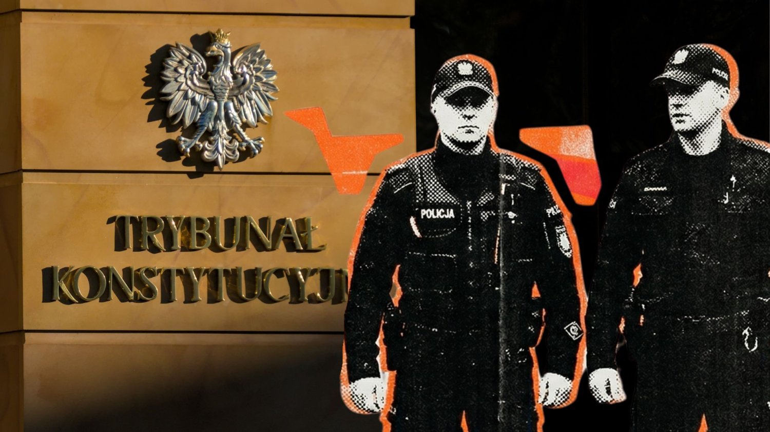 Ślubowanie sędziów TK bez Nawrockiego. Policja gotowa do działania. policja, Trybunał Konstytucyjny