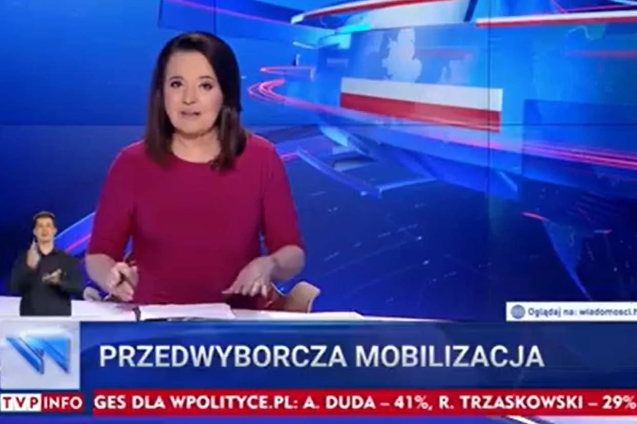 Wiadomości TVP przekraczają kolejne granice żenady w popieraniu kandydatury Andrzeja Dudy.