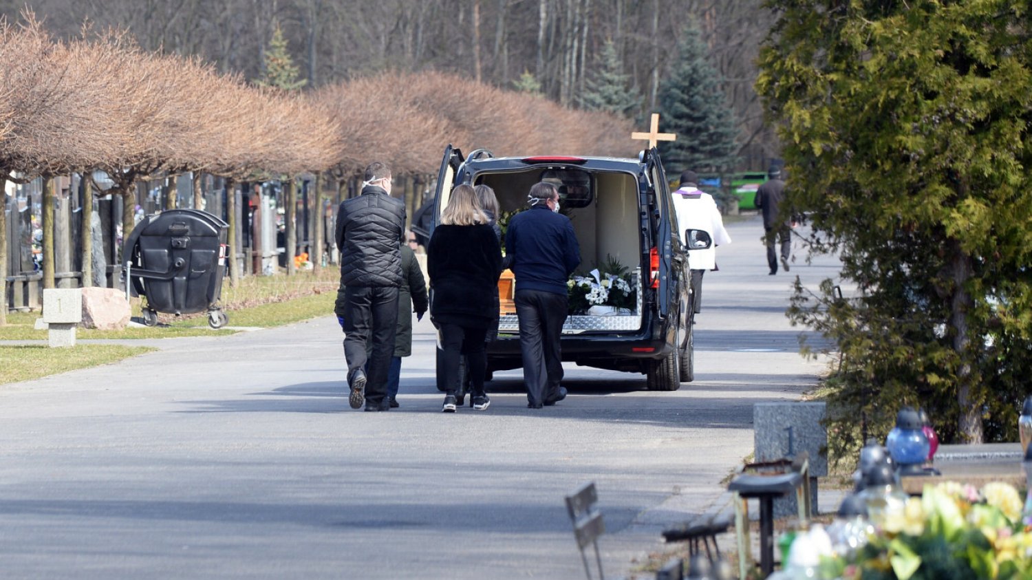 Wypadek na A1 pod Piotrkowem. Dziś odbędzie się pogrzeb rodziny z Myszkowa. (Zdjęcie poglądowe)