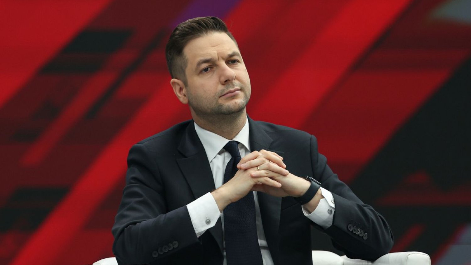 Patryk Jaki o kandydacie na prezydenta. "Trzaskoleon".